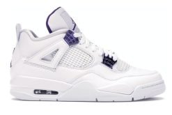 Jordan 4 "Metallic purple"