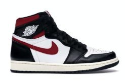Jordan 1 black Gym red