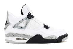 Jordan 4 " White cement"