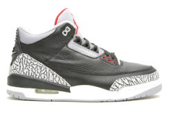 Jordan 3 "Black cement"