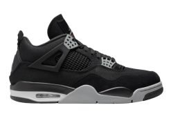 Jordan 4 " Black canvas "