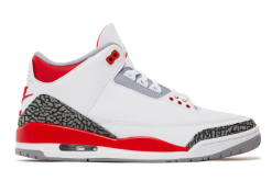 Jordan 3 "Fire red"
