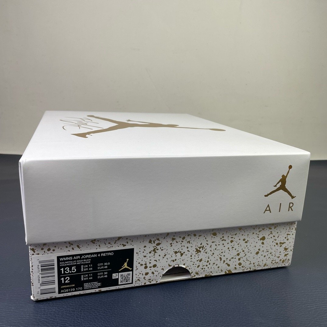 Jordan 4 retro metallic gold - immagine 2