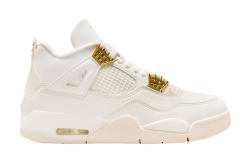 Jordan 4 retro metallic gold