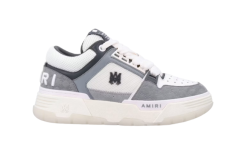 Amiri MA-1 Grey Quad Monogram Debossed