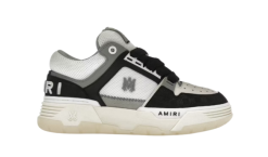 Amiri MA-1 White Black Quad Monogram Debossed