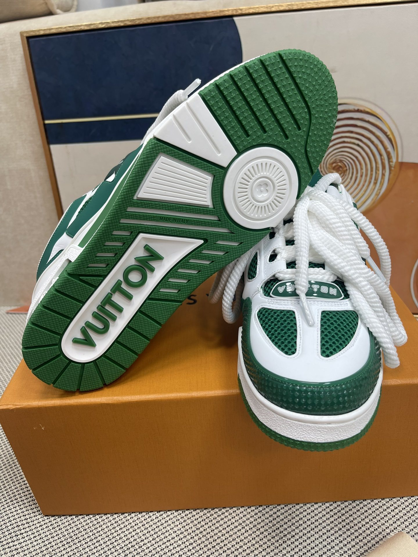LV Skate Green White - immagine 4