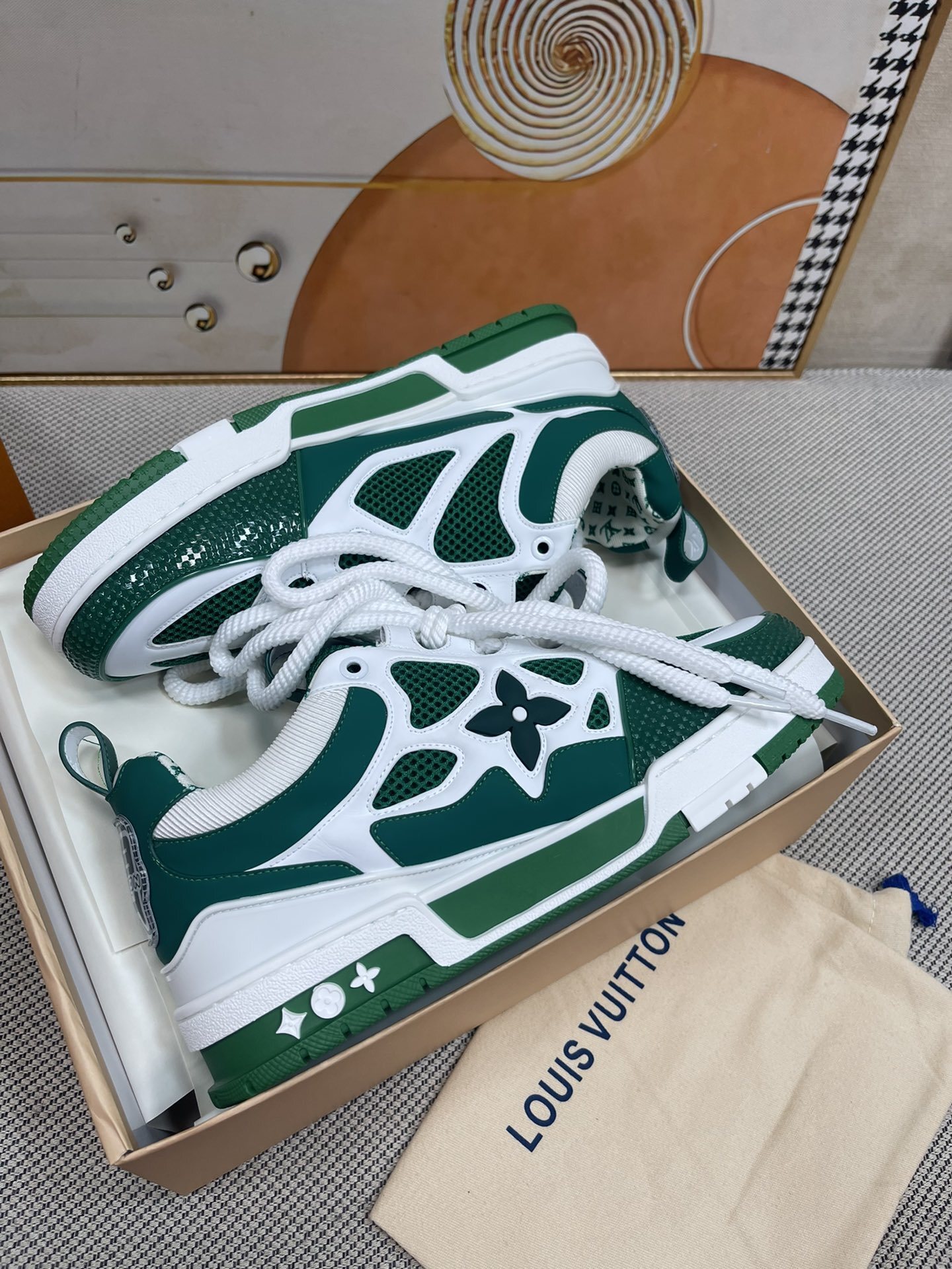 LV Skate Green White - immagine 5