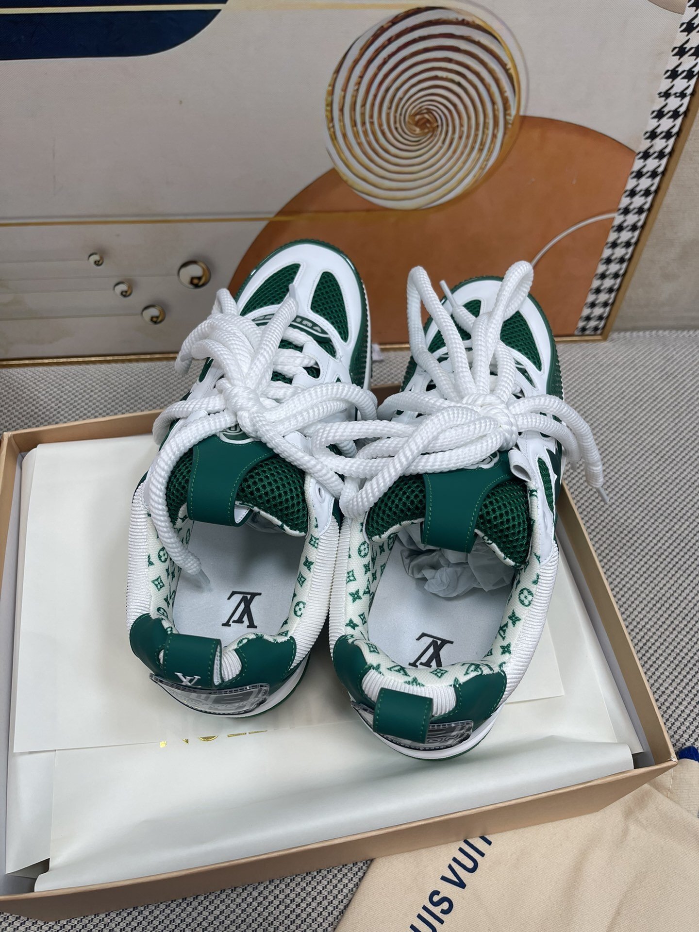 LV Skate Green White - immagine 6