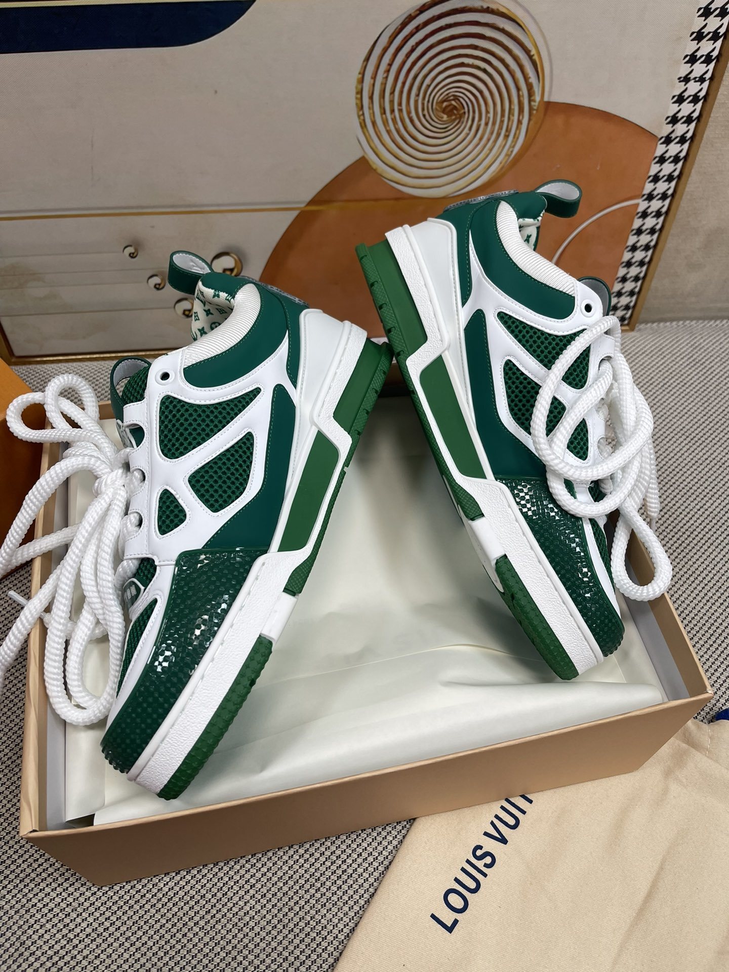 LV Skate Green White - immagine 7