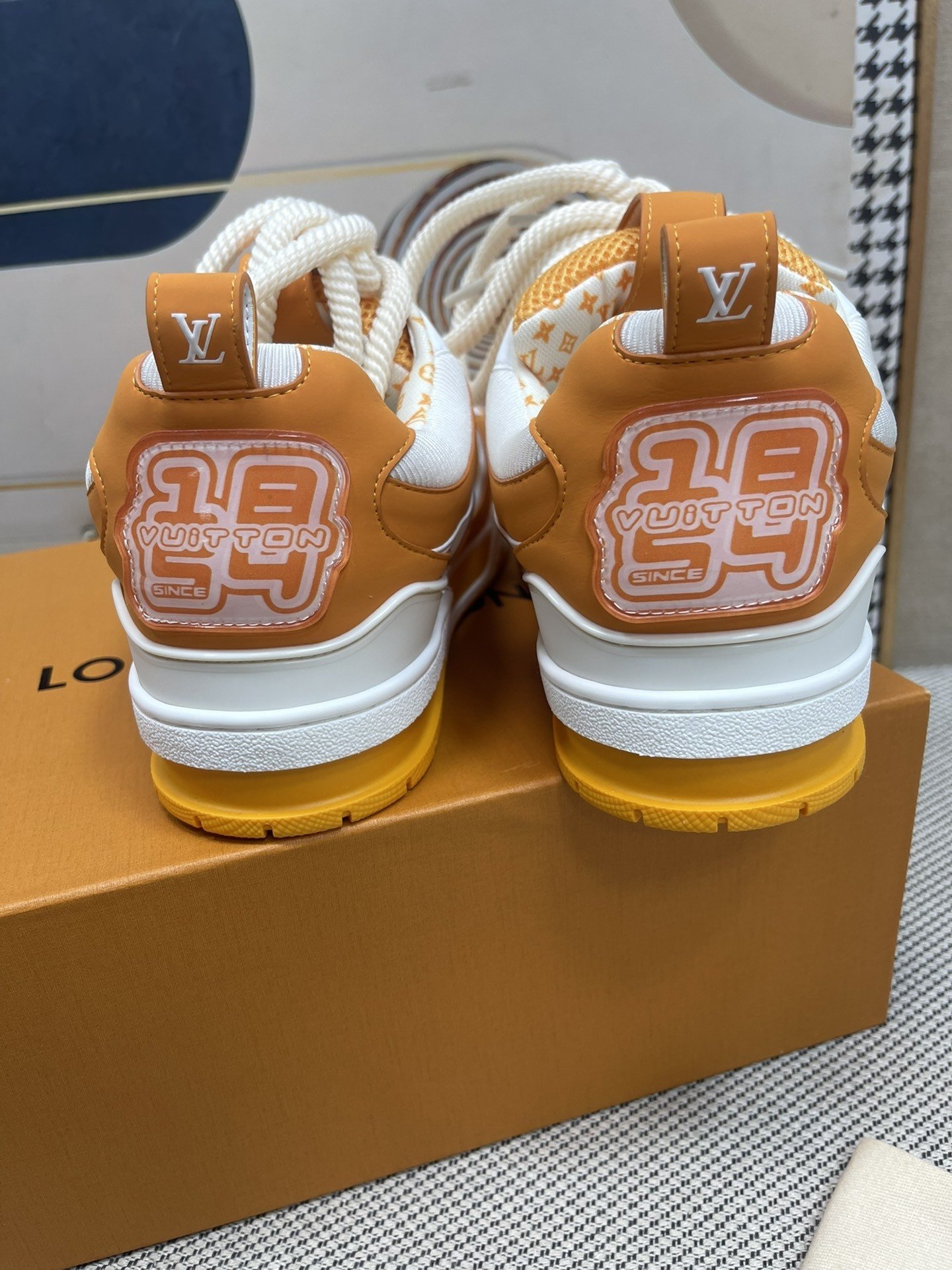 LV Skate Yellow White - immagine 4