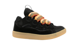 Lanvin Leather Curb Black Multicolor