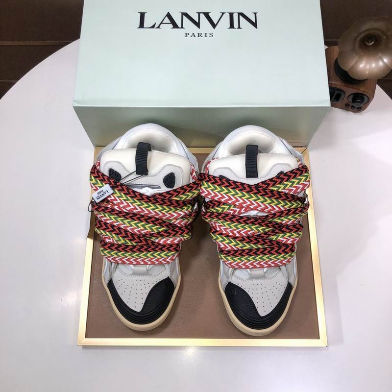 Lanvin Leather Curb White - immagine 3