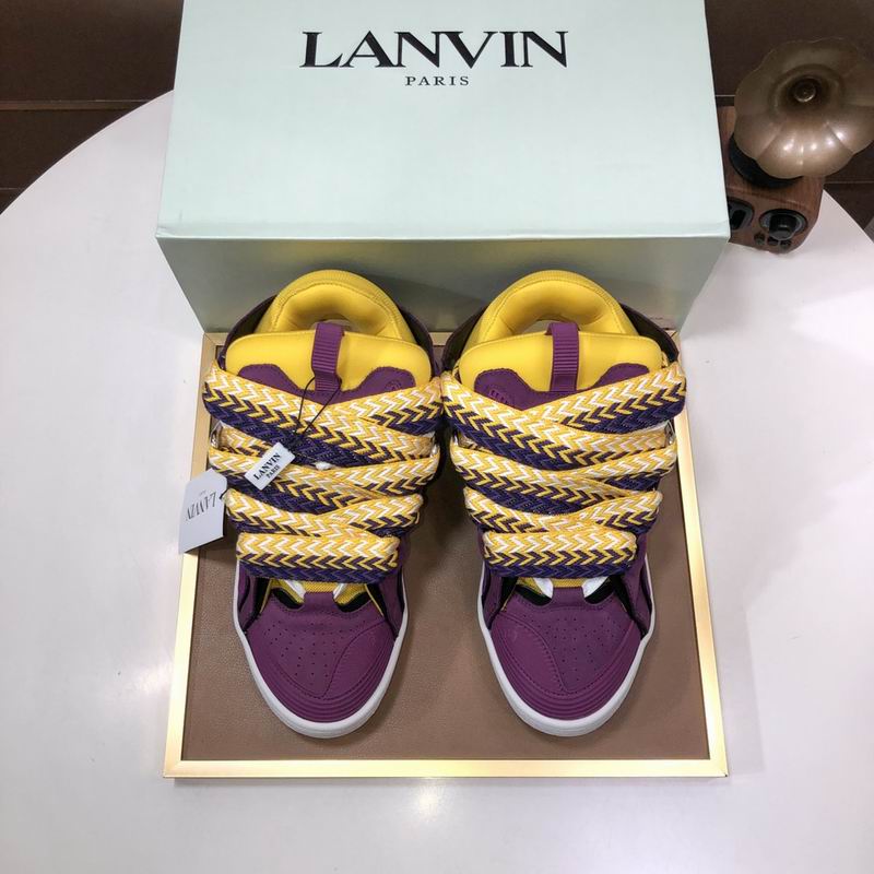 Lanvin Leather Curb Purple - immagine 2