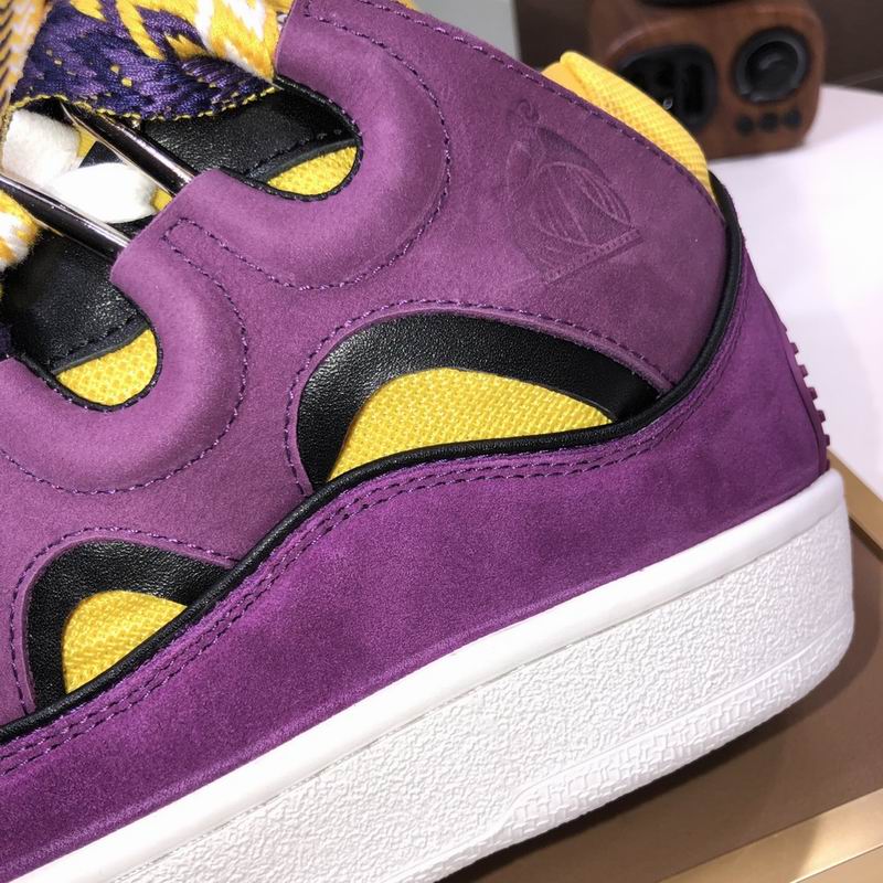Lanvin Leather Curb Purple - immagine 6