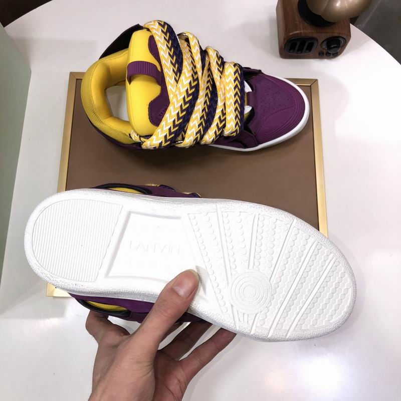 Lanvin Leather Curb Purple - immagine 7