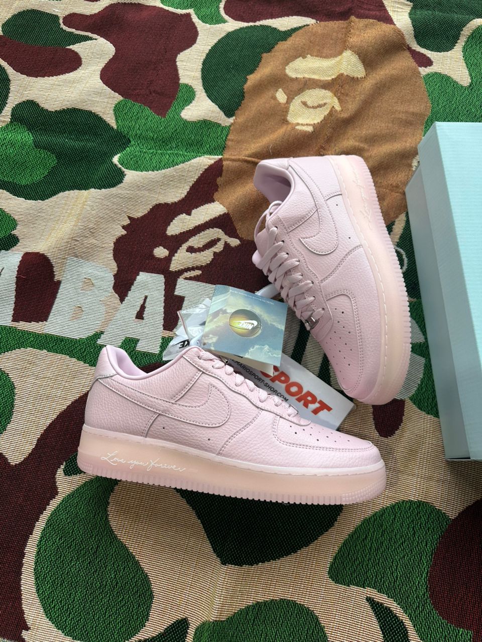 Nike Air Force 1 x NOCTA “Love You Forever” Rosa – by Drake - immagine 3