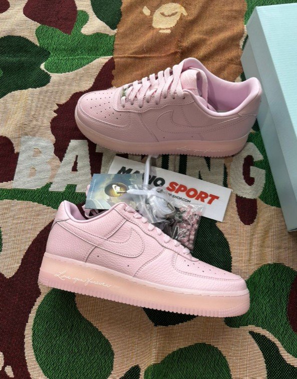 Nike Air Force 1 x NOCTA “Love You Forever” Rosa – by Drake - immagine 5