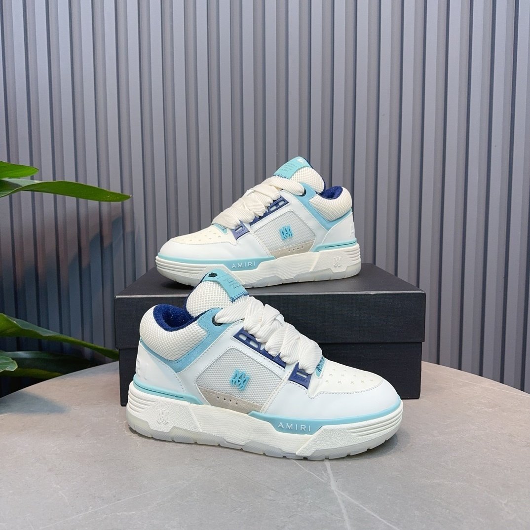 Amiri MA-1 White Light Blue - immagine 7