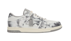 Amiri Skel Top Low Grey Tye Dye
