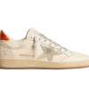 Golden Goose Ball Star LTD "Cream / Ice Gray Star / Orange Croc"