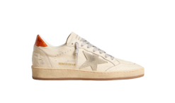 Golden Goose Ball Star LTD "Cream / Ice Gray Star / Orange Croc"