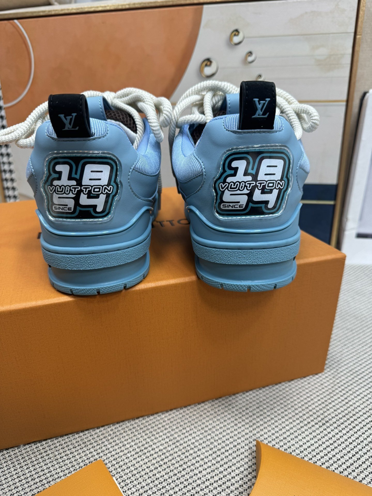 LV Skate Blue Brown - immagine 6