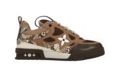 LV Skate Brown Snakeskin