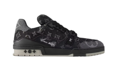 LV Trainer Black Monogram Denim