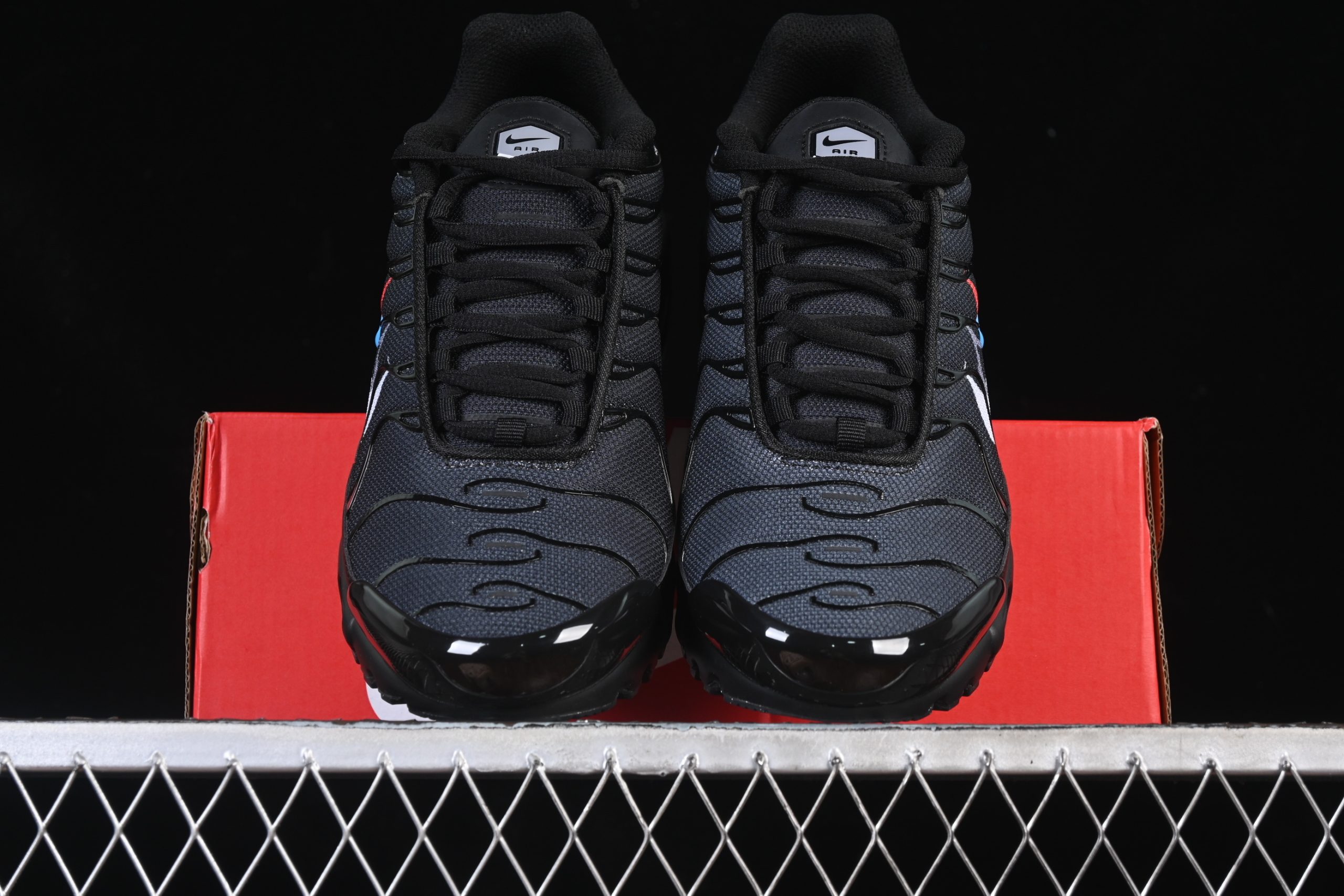 Nike Air Max Plus TN 1 Multi Swoosh Black Crimson - immagine 6