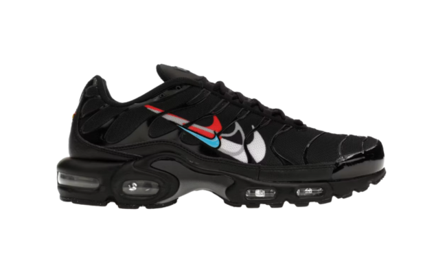 Nike Air Max Plus TN 1 Multi Swoosh Black Crimson