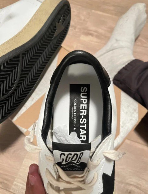 Golden goose ball star "white black" - immagine 3