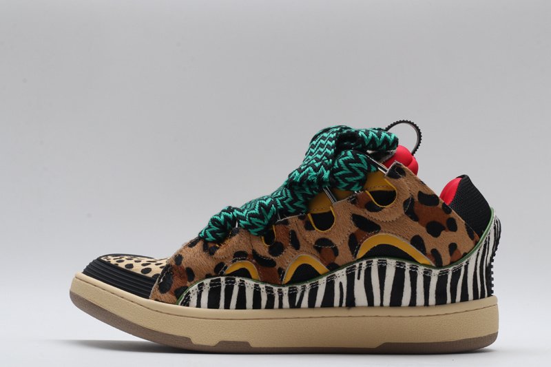 Lanvin Leather Curb Animal Print - immagine 2