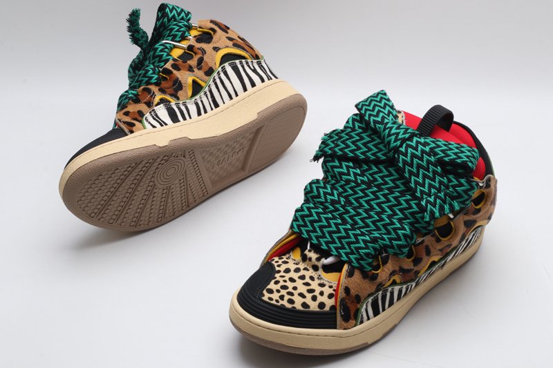 Lanvin Leather Curb Animal Print - immagine 4