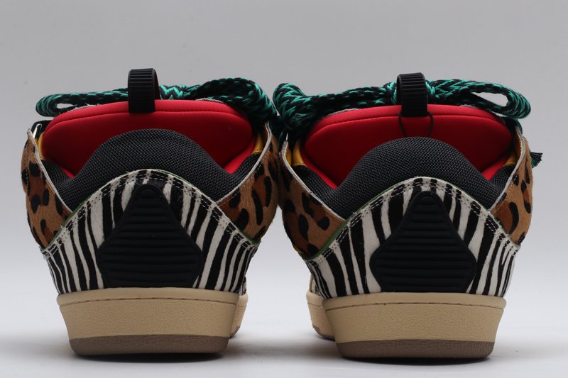 Lanvin Leather Curb Animal Print - immagine 5