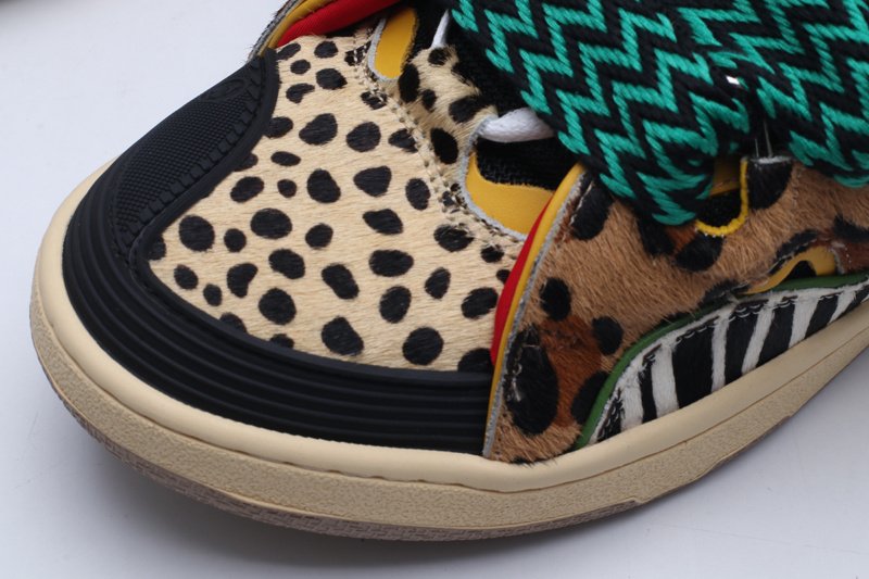 Lanvin Leather Curb Animal Print - immagine 6