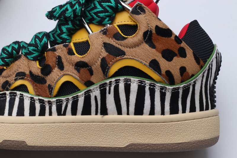 Lanvin Leather Curb Animal Print - immagine 7