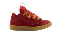 Lanvin Leather Curb Poppy Red Gum