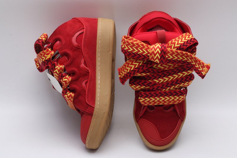 Lanvin Leather Curb Poppy Red Gum - immagine 5