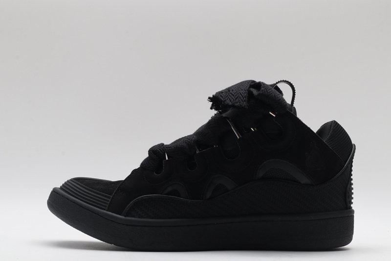 Lanvin Leather Curb Triple Black - immagine 2