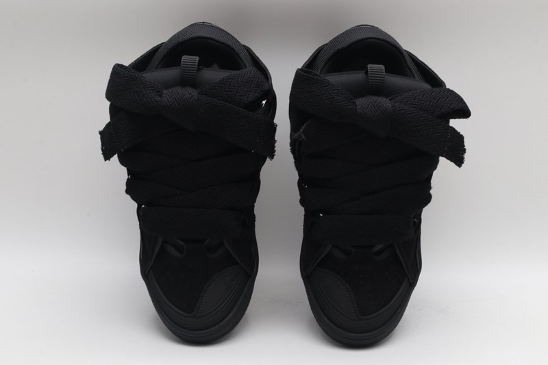 Lanvin Leather Curb Triple Black - immagine 3