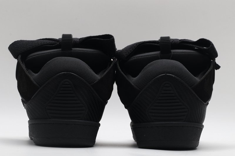 Lanvin Leather Curb Triple Black - immagine 4