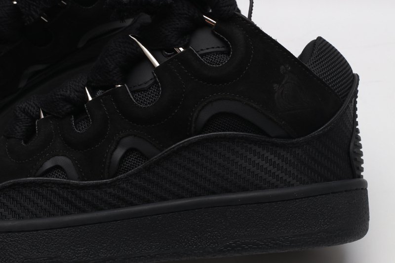 Lanvin Leather Curb Triple Black - immagine 7