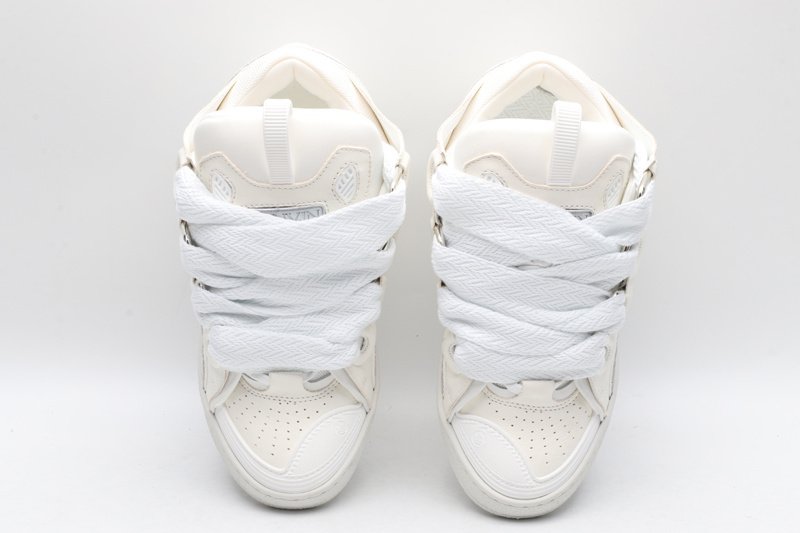 Lanvin Leather Curb Triple White - immagine 5