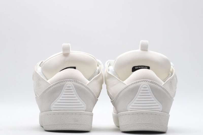 Lanvin Leather Curb Triple White - immagine 6