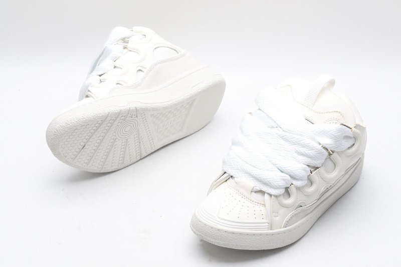 Lanvin Leather Curb Triple White - immagine 7