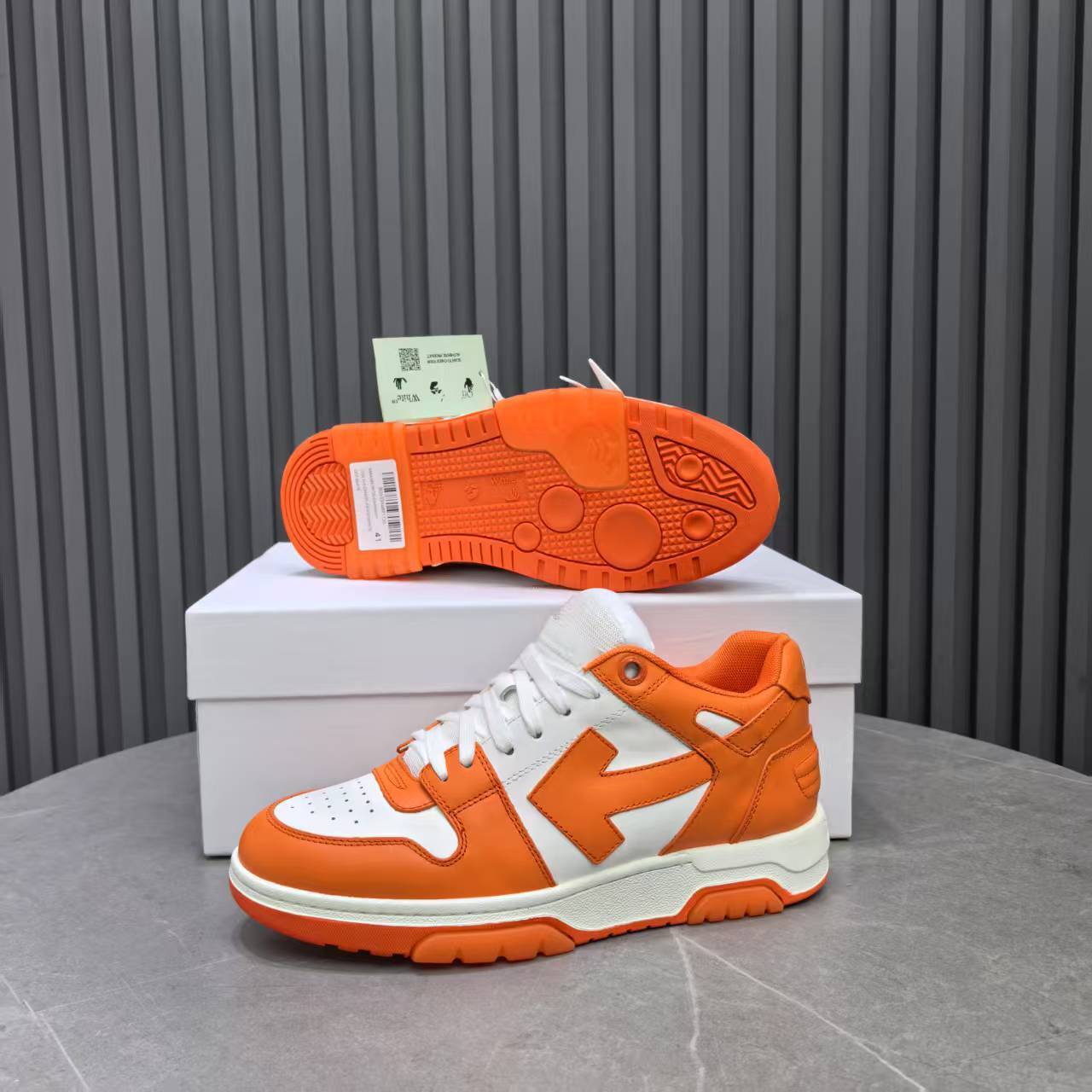 Off-White Out Of Office White Orange - immagine 6