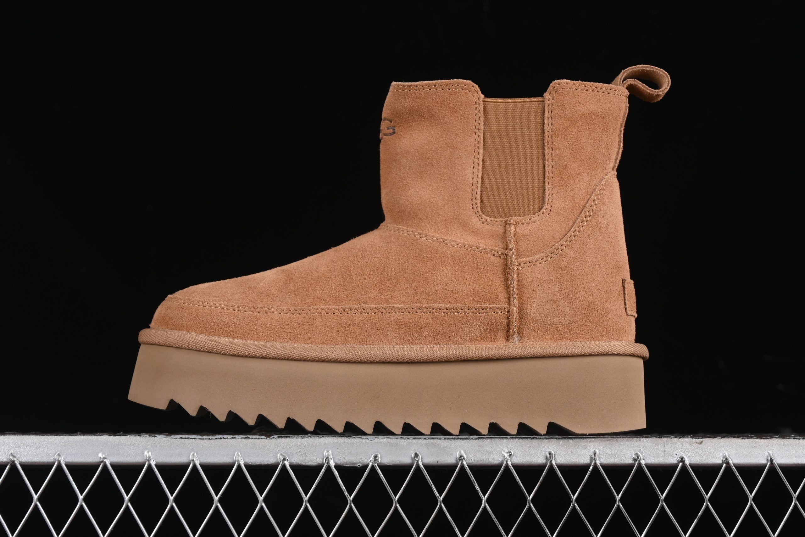 UGG Classic Chelsea Platform Mini Chestnut - immagine 2