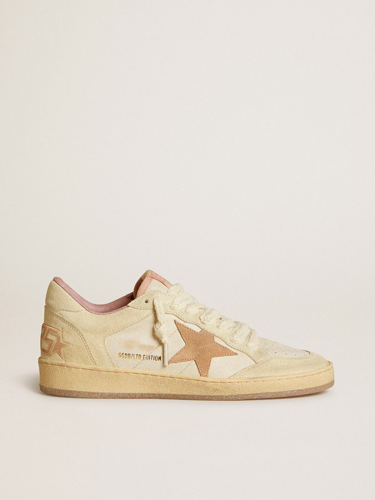 Golden Goose Ball Star “Leather and Suede / Suede Star / Suede Heel” - immagine 2