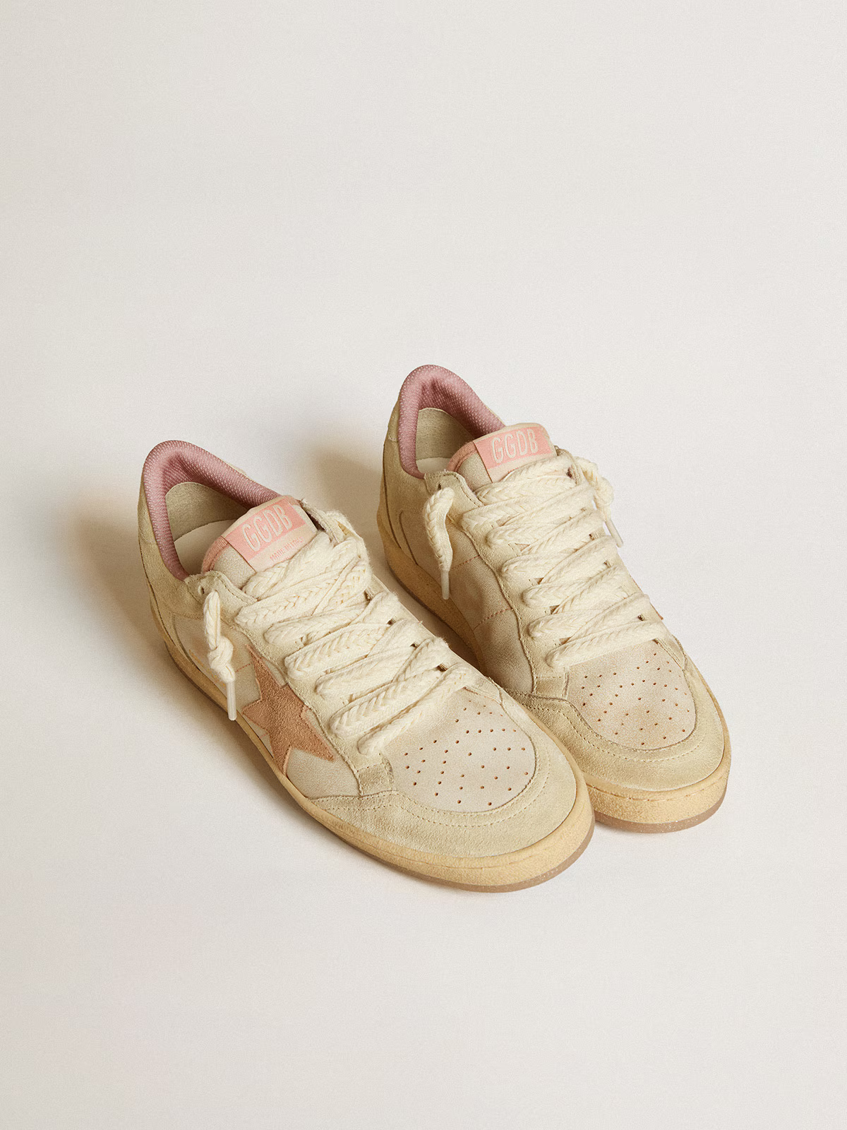 Golden Goose Ball Star “Leather and Suede / Suede Star / Suede Heel” - immagine 3